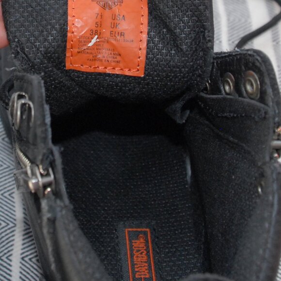 Harley Davidson Motorcycle Boots Women's US 7 1/2 - Picture 7 of 9